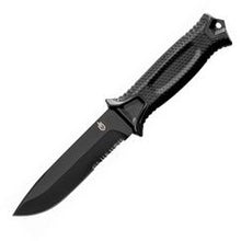 Load image into Gallery viewer, Gerber- Strongarm Fixed Blade Black Serrated
