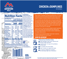 Load image into Gallery viewer, Mountain House- Chicken &amp; Dumplings
