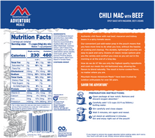 Load image into Gallery viewer, Mountain House- Chili Mac with Beef
