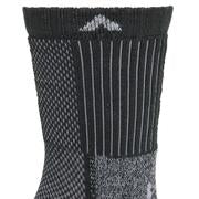 Load image into Gallery viewer, Wigwam Socks- Cool-Lite Hiker Crew- Black/Grey
