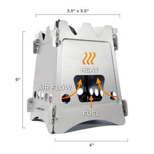 Load image into Gallery viewer, Emberlit-UL Original Titanium Lightweight Backpacking Stove
