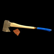 Load image into Gallery viewer, Hardcore Hammers- Raptor Axe- Midnightmare Blue 28in.
