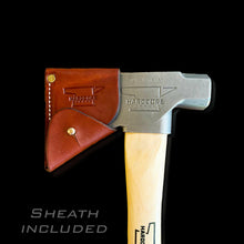 Load image into Gallery viewer, Hardcore Hammers- Survivalist Hatchet- Burnt Orange 18in.
