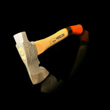 Load image into Gallery viewer, Hardcore Hammers- Survivalist Hatchet- Burnt Orange 18in.
