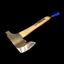 Load image into Gallery viewer, Hardcore Hammers- Survivalist Hatchet- Midnightmare Blue 18in.
