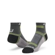 Wigwam Socks- Ultra Cool Lite Quarter- Charcoal