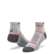 Wigwam Socks- Ultra Cool Lite Quarter- Grey