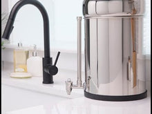 Load and play video in Gallery viewer, Berkey Stainless Steel Spigot w/Sightglass
